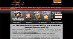 Desktop Screenshot of lloydirvinlive.com
